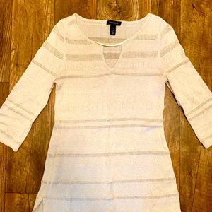 Champagne Lightweight WHBM Sweater